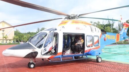 Cegah Kedatangan Imigran Rohingya, Kapolda Aceh Melakukan Patroli Udara