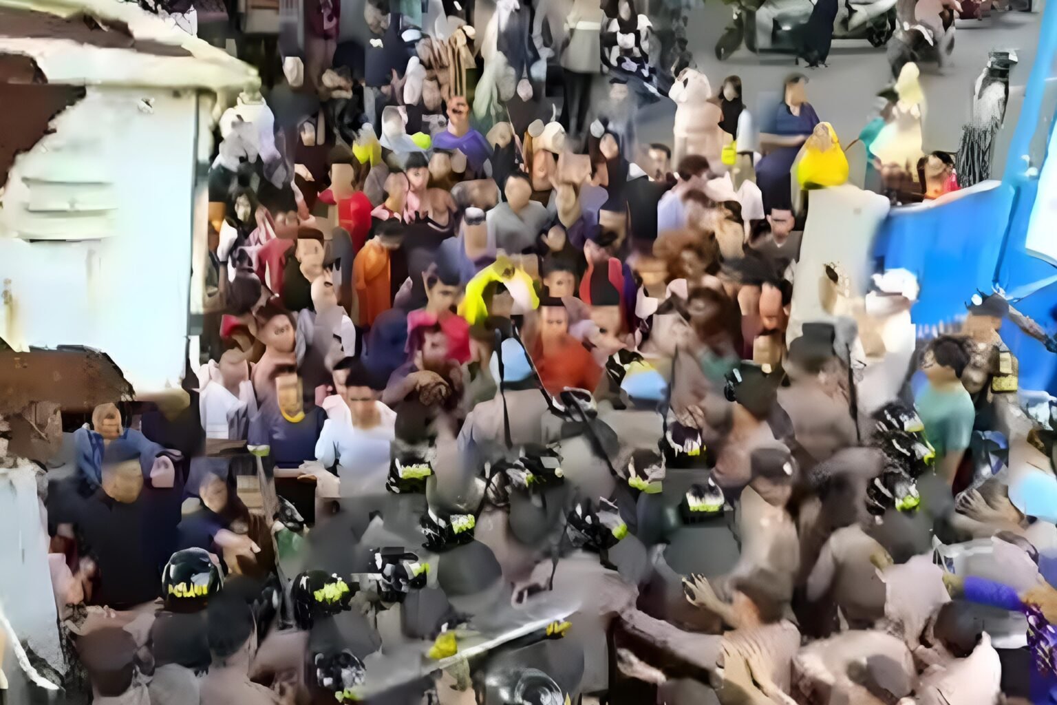 Ngotot Ingin Segera Pindahkan Rohingya, Warga Sabang Aceh Bentrok dengan Polisi