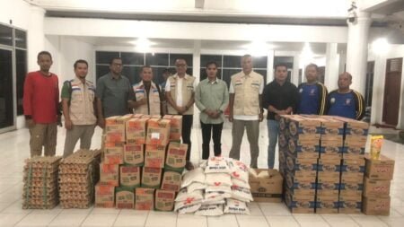 PLN UP3 Langsa Salurkan Bantuan Kepada Masyarakat yang Terkena Banjir