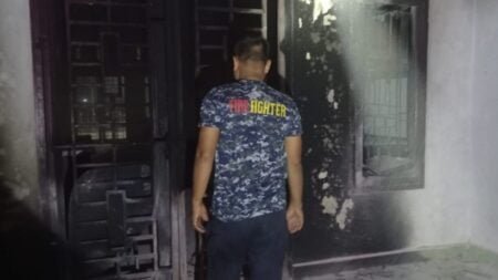 BREAKING NEWS – Kantor Dinas Sosial Aceh Timur Dibakar OTK, Polisi Tangkap Pelaku
