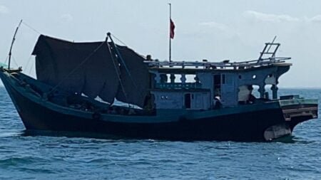 Diduga Boat Kosong yang Ditumpangi Rohingya Pekan Lalu Berlayar di Kuala Parek Aceh Timur