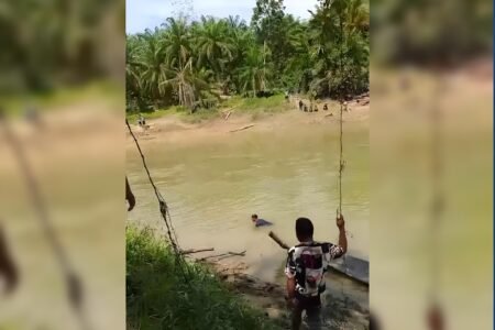 Satu Bocah Dilaporkan Tenggelam di Sungai Tampak Peureulak