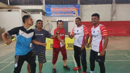 Turnamen Badminton PWI Cup I Aceh Timur Sukses