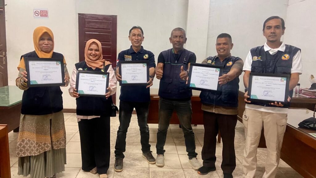 5 TKSK Aceh Timur Raih Piagam Penghargaan Berinovasi Usaha Masyarakat