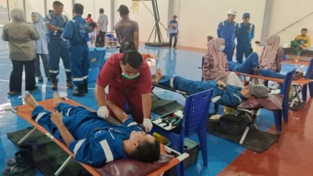 Serikat Pekerja Medco E&P Malaka Gelar Donor Darah untuk Penuhi Kebutuhan di Aceh Timur