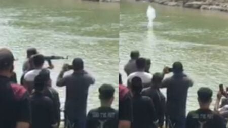 Viral, Polisi Aceh Timur Lepas Tembakan ke Sungai, Remaja Tenggelam Disebut Ulah Jin
