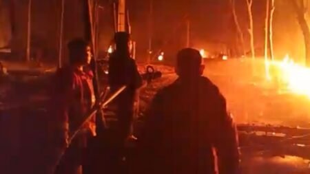 Dalam Waktu 3 Jam, Sumur Minyak Ilegal yang Terbakar di Aceh Timur Berhasil Dipadamkan