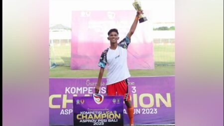 Nendi Pemain Muda Perseden Denpasar Asal Aceh di Liga 3 Nasional 2024