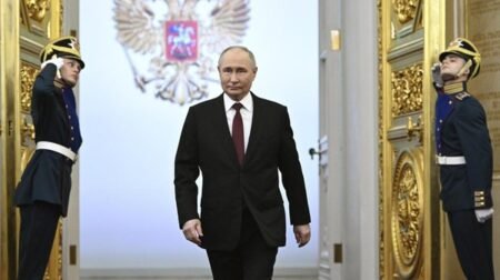 Rusia Resmi Melantik Kembali Putin Sebagai Presiden Terpilih Ke Lima kalinya