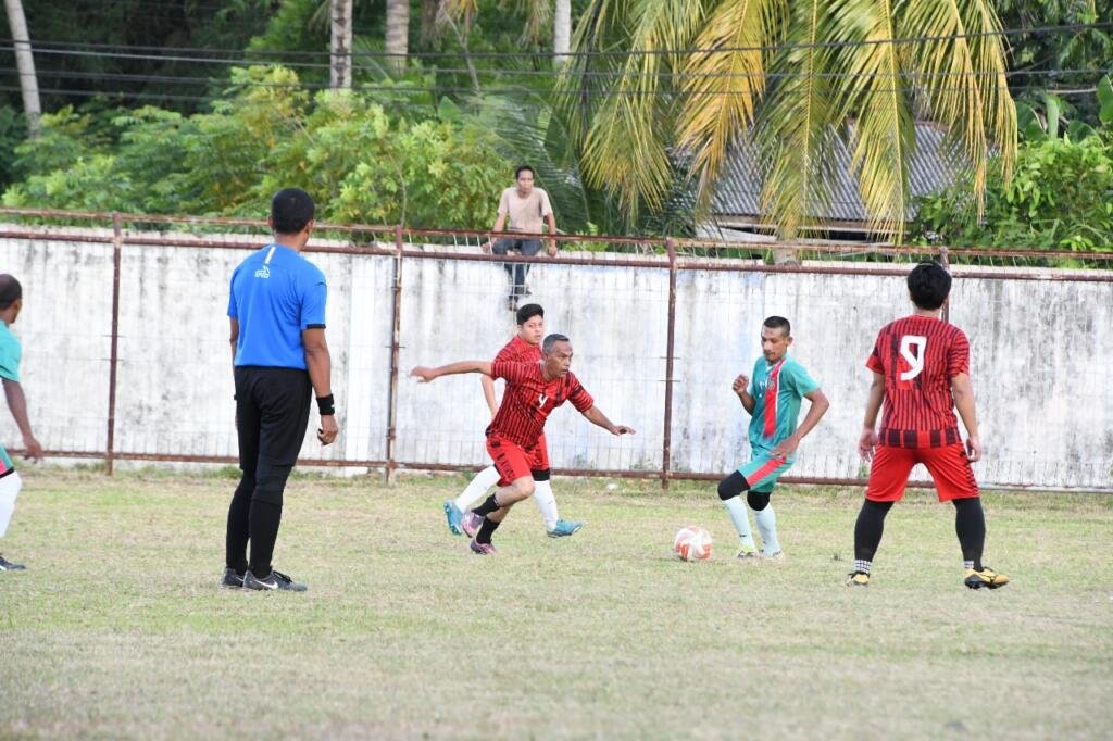 Laga Persahabatan, Jurnalis FC Hajar APDESI FC 3-2 di Stadion Mon Siekureung