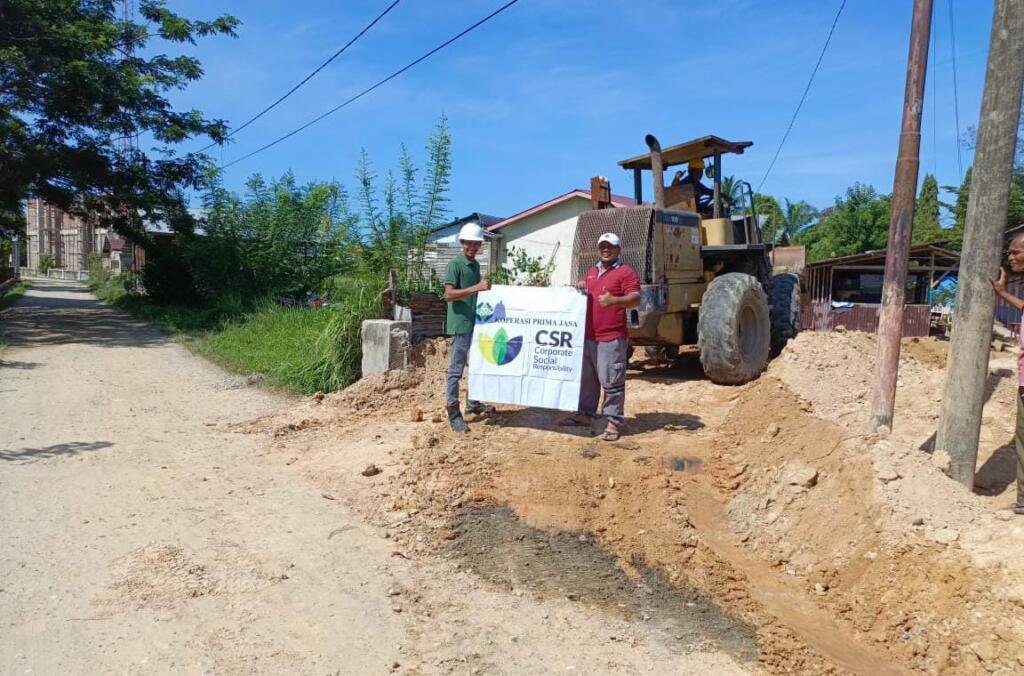PKS Prima Jasa Salurkan CSR untuk SMP 1 Rantau Selamat