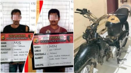 Terungkap Kasus Pencurian Motor di Indra Makmu, Pencuri dan Penadah Ditangkap Polisi