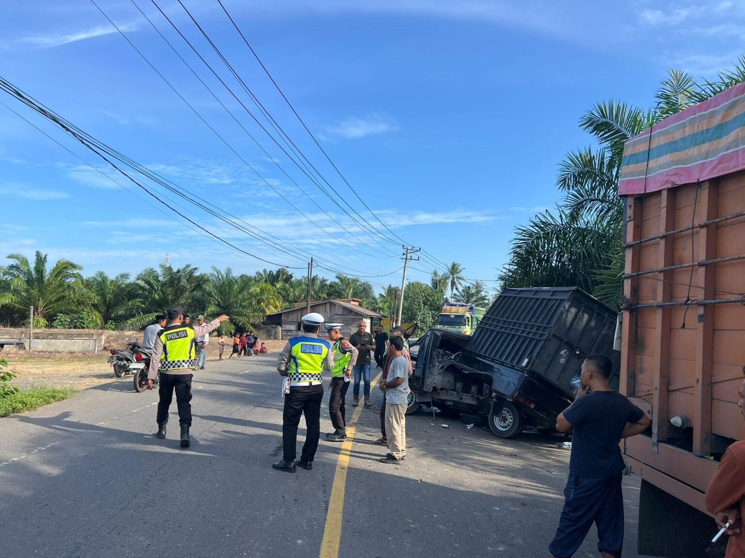 Kronologi Kecelakaan di Julok, L300 Kontra Intercooler