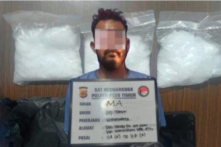 Polisi Tangkap Warga Nurussalam, Serta Barang Bukti 0,3 Kilogram Narkotika