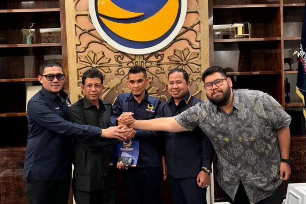 Nektu – Amad Leumbeng Kantongi Rekomendasi DPP Partai Nasdem di Pilkada Aceh Timur 2024