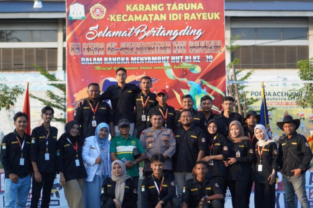 Meriah, Ini Jawara Event Olahraga 17 Agustus Karang Taruna Idi Rayeuk