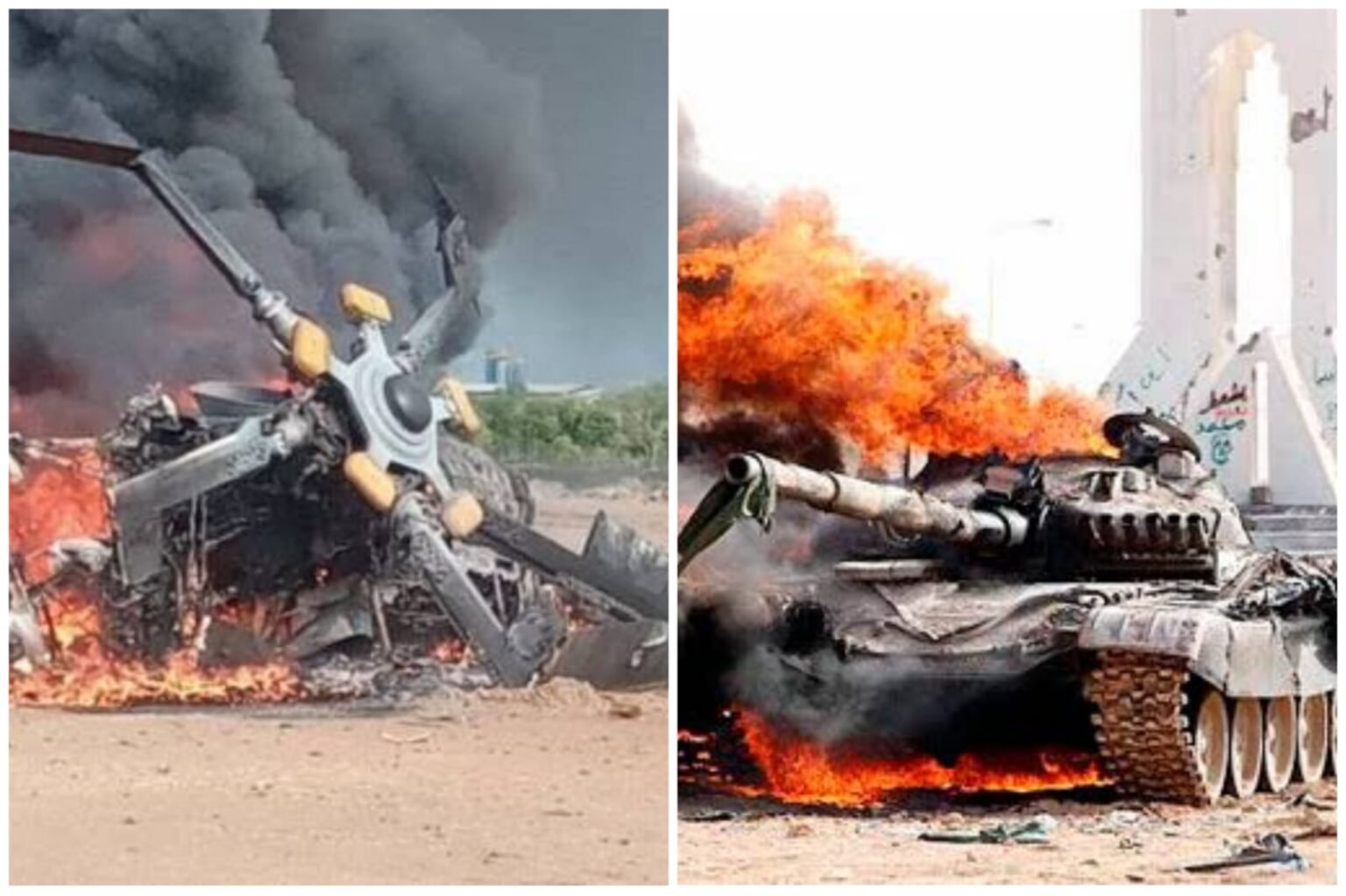 Kecelakaan Terbakarnya Helikopter dan Tank di Karnaval 17 Agustus ini