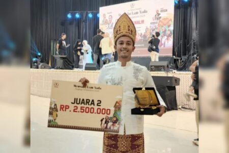 Maulidin Nabawi Wakili Aceh Timur Juara di AMANAH Singing Competition 2024