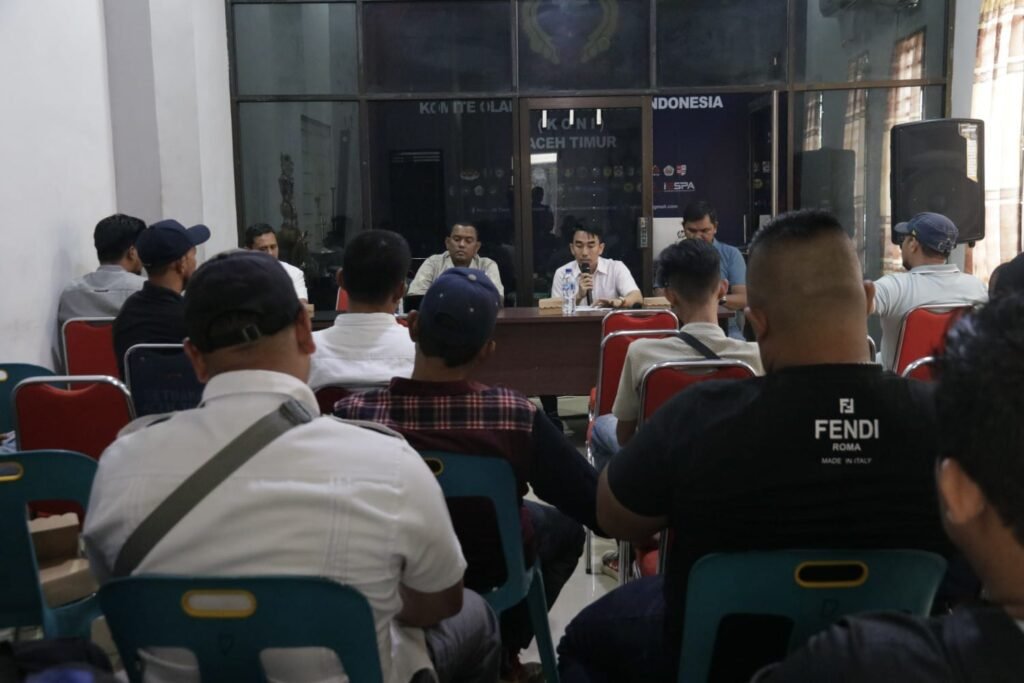 Musorkab KONI Aceh Timur Bakal Digelar Pasca Even PON Aceh- Sumut