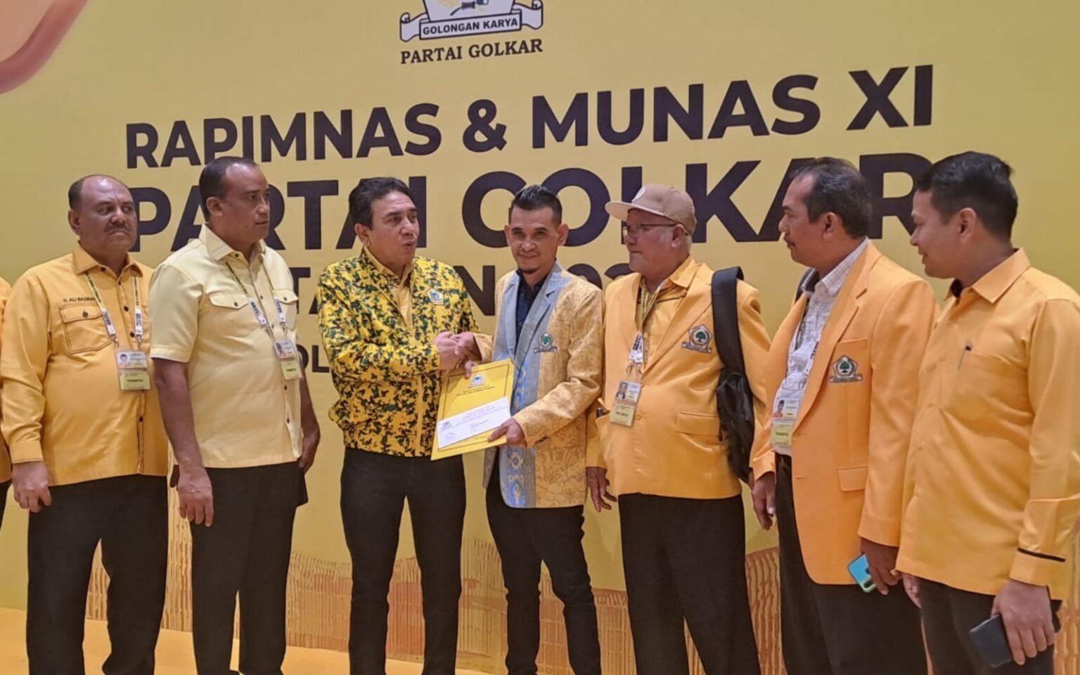 Nektu-Amad Leumbeng Kembali Dapat Rekomendasi Dari Golkar Menuju Pilkada 2024