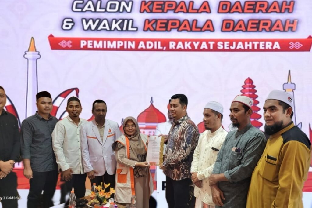 PKS Resmi Serahkan Rekomendasi untuk DR. Firman Dandy dan Tgk. Muchtar Ibrahim di Pilkada Kabupaten Aceh Timur 2024