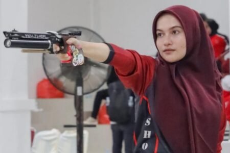 Atlet Air Pistol Women, Briptu Derli Amalia Persembahkan Dua Medali untuk Aceh