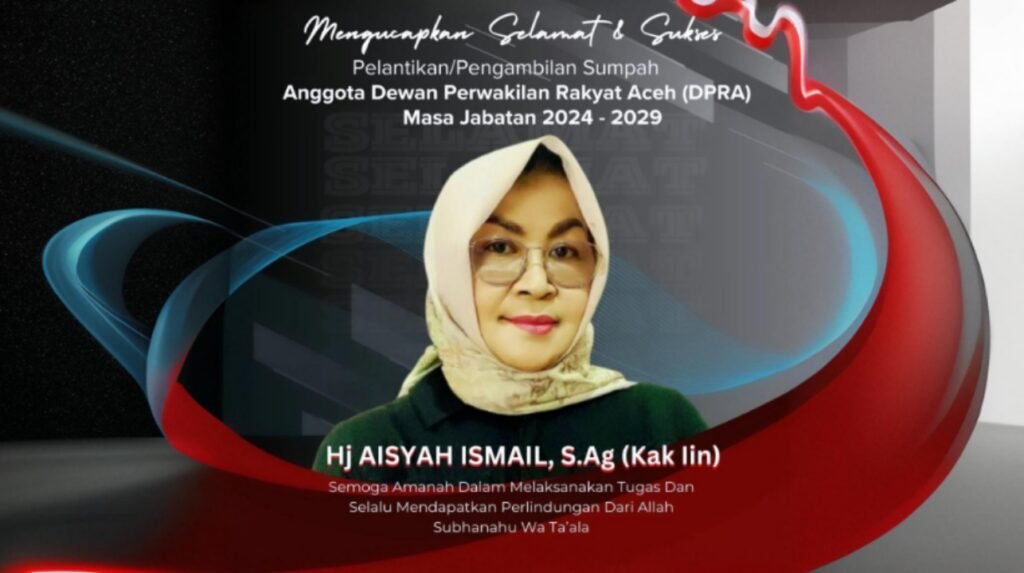 Kak Iin, Srikandi dari Partai Aceh Kini Berjuang untuk Hak dan Kesejahteraan Rakyat