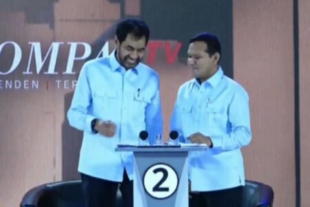 Debat Perdana Pilkada Aceh, Muzakir Manaf-Fadlullah: Nyoe si Taufik ka Diwoe dari Dayah