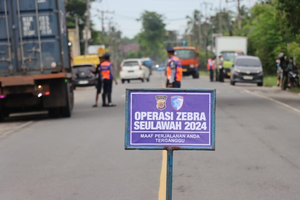 Operasi Zebra Seulawah Dimulai, Ini 7 Pelanggaran Lalin yang Disasar