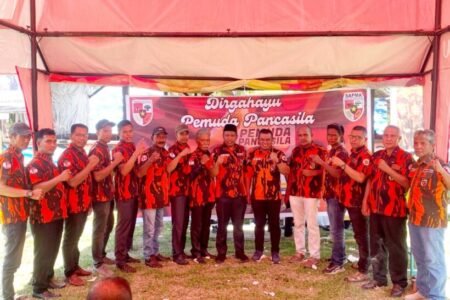 Pemuda Pancasila Aceh Timur Deklarasi Dukungan untuk Sulaiman Tole-Abdul Hamid