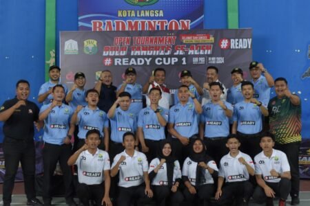 PBSI Langsa Gelar Open Turnamen Bulutangkis se-Aceh Ready Cup I