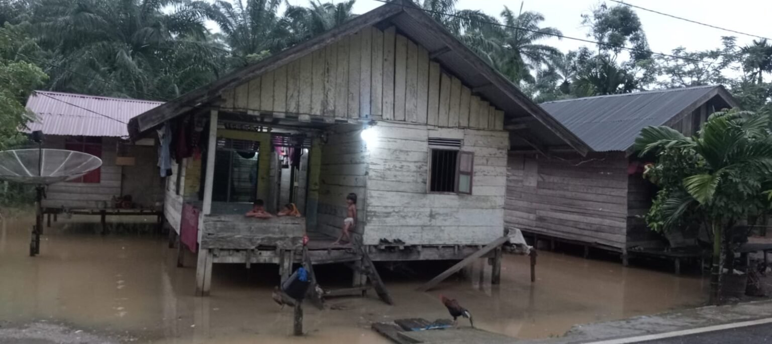 Puluhan Rumah Terendam Banjir Di Aceh Timur