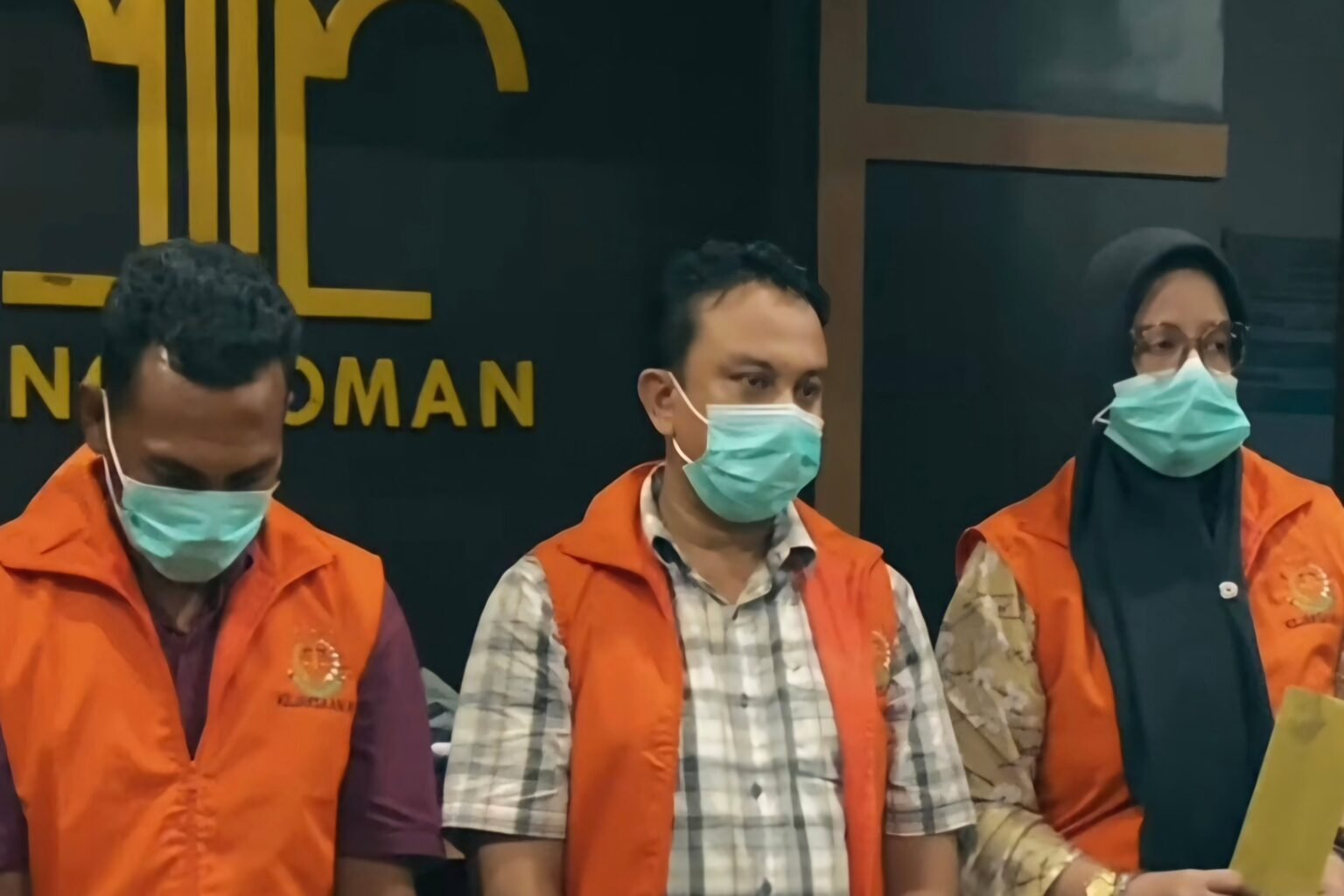 Kejari Aceh Tamiang Tahan Tiga Tersangka Korupsi Proyek Jalan Rp 2,88 Miliar