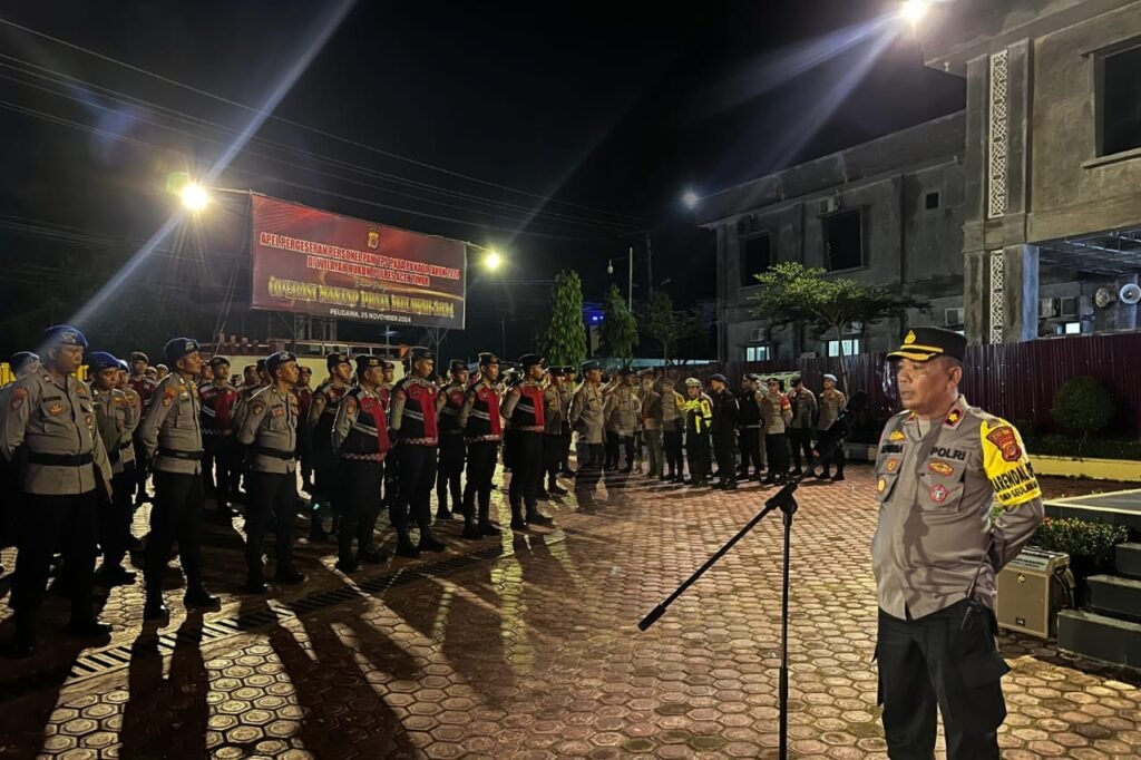 Pasca Pleno Pilkada Aceh Timur dan Milad GAM, Polres Gelar Patroli Gabungan