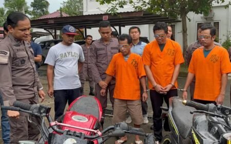 Tiga Prangkat Desa Aceh Timur Tersandung Kasus Perdagangan Kulit Satwa Dilindungi Diserahkan ke Jaksa