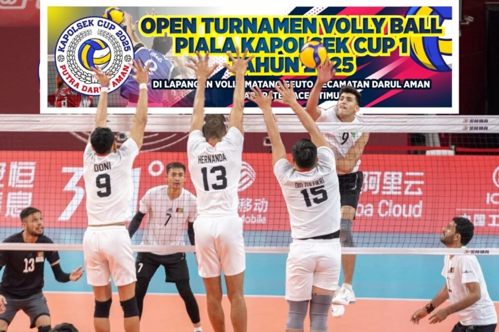 Open Turnamen Bola Voli Piala Kapolsek Cup 2025: Kompetisi Sengit di Aceh Timur