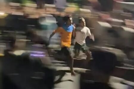 Balap Lari Liar Malam Hari, Jadi Tren Olah Raga Menjelang Sahur di Langsa Aceh