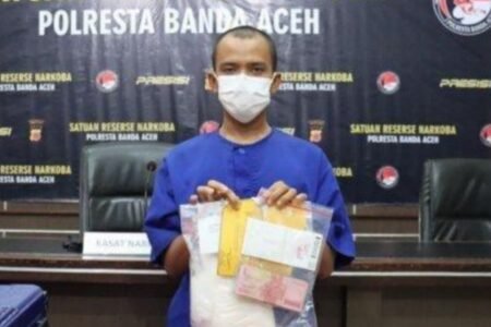 Dijanjikan Rp 50 Juta, Pria Aceh Timur Gagal Selundupkan Sabu ke Kendari