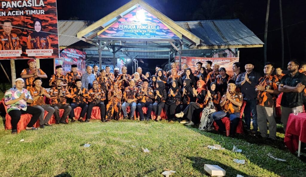 MPC Pemuda Pancasila Aceh Timur Berbagi Takjil dan Buka Puasa Bersama Anak Yatim