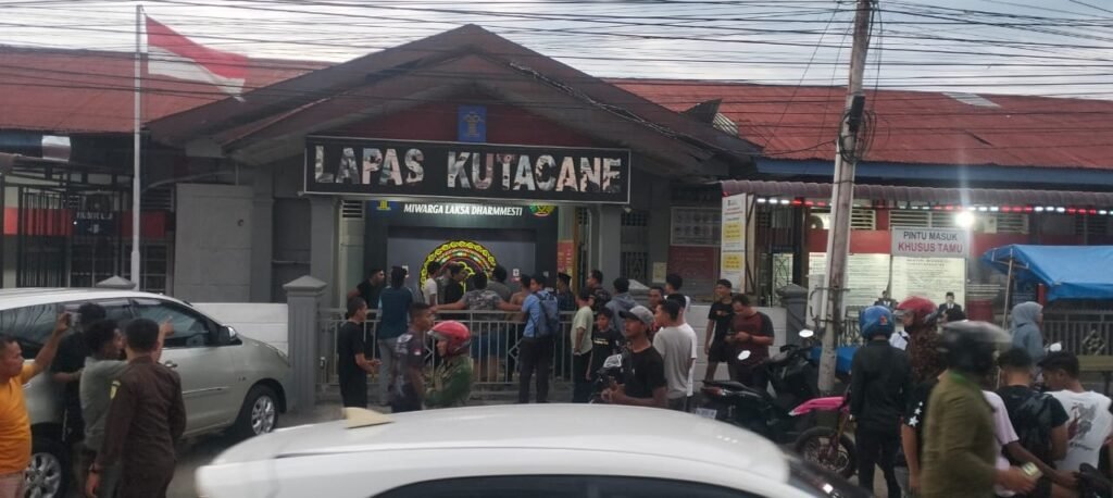 Breaking News: Ratusan Tahanan Lapas Kutacane Kabur Menjelang Berbuka Puasa
