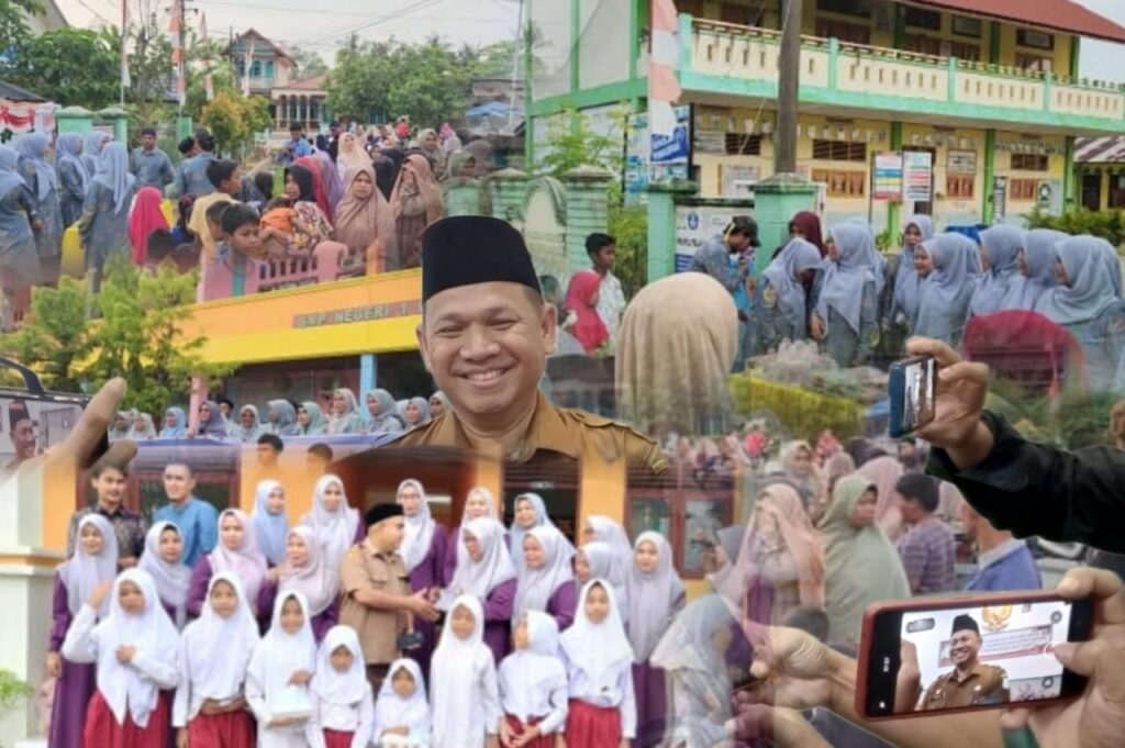 SD SMP Bagikan Sejuta Takjil di Seluruh Penjuru Aceh Timur