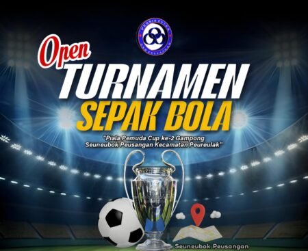 Turnamen Bola Kaki “Piala Pemuda Cup ke-2” Digelar di Aceh Timur