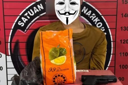 Dikejar, Tahanan Polda Lampung Kasus Sabu 58 Kg Diamankan di Aceh Timur