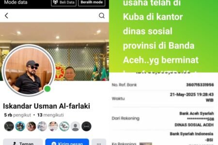 Waspada Akun Facebook Palsu Mencatut Nama Bupati Aceh Timur