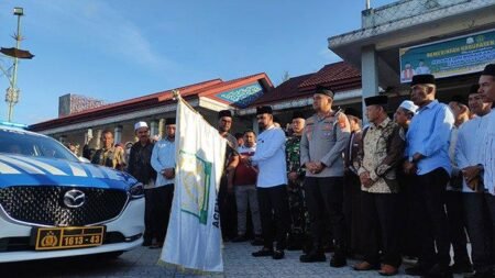 Bupati Aceh Timur Al-Farlaky Lepas 192 Calon Jamaah Haji, Titip Harapan Jadi Haji Mabrur