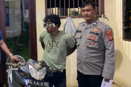 Gasak Motor Saat Teungku Ahmad ke Tanah Suci, Safril Diringkus Polisi