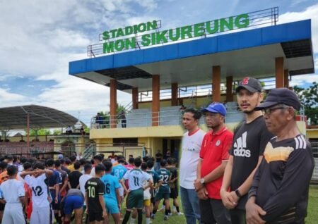 193 Pemain Muda Ikuti Seleksi Tim Sepak Bola Pra PORA Aceh Timur