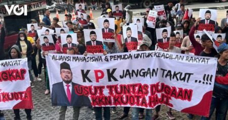 KPK Selidiki Laporan Mahasiswa Menduga Menteri Agama Yaqut Kholil Korupsi Kuota Haji