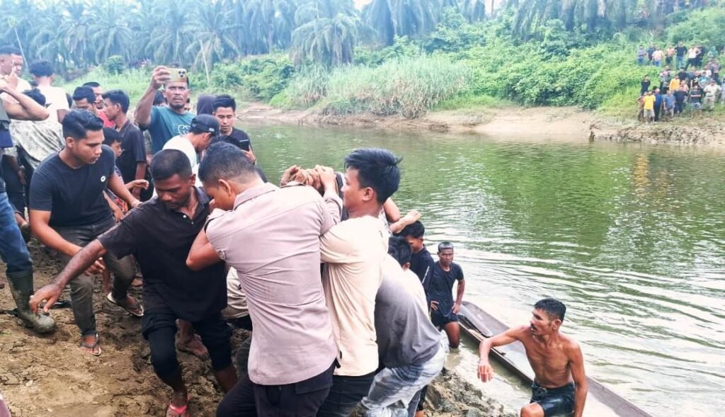 TRAGEDI DI SUNGAI PEUREULAK: Pria Aceh Timur Diterkam Buaya dan Meninggal Dunia