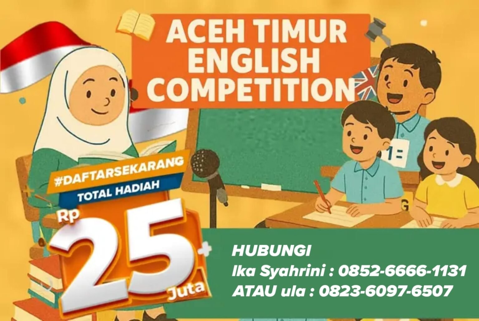 Aceh Timur English Competition: Ajang Prestasi Bahasa Inggris untuk Pelajar